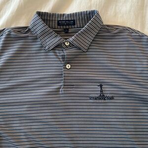 Streamsong Black Men’s L Golf Polo Peter Millar